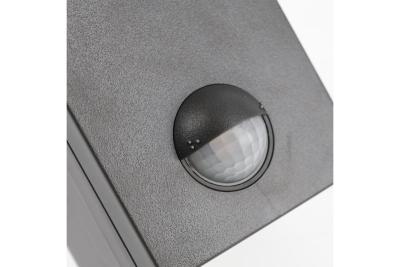 Deco Svítidlo PARIS LED s pohybovým senzorem 10W 900lm IP54 AC220-240V 50/60Hz 140° 9m 4000K černá. 1208963096