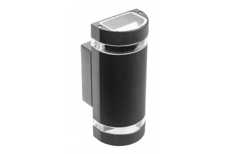 Decorační nástěnné svítidlo s dvěma směry SILVA GU10 MAX.2x50W IP54 AC220-240V 50/60Hz černá. 1208963135