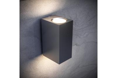 Deco Fasádní svítidlo obousměrné TIAGO KW GU10 MAX.2x35W IP54 AC220-240V 50/60Hz černé. 1208963202