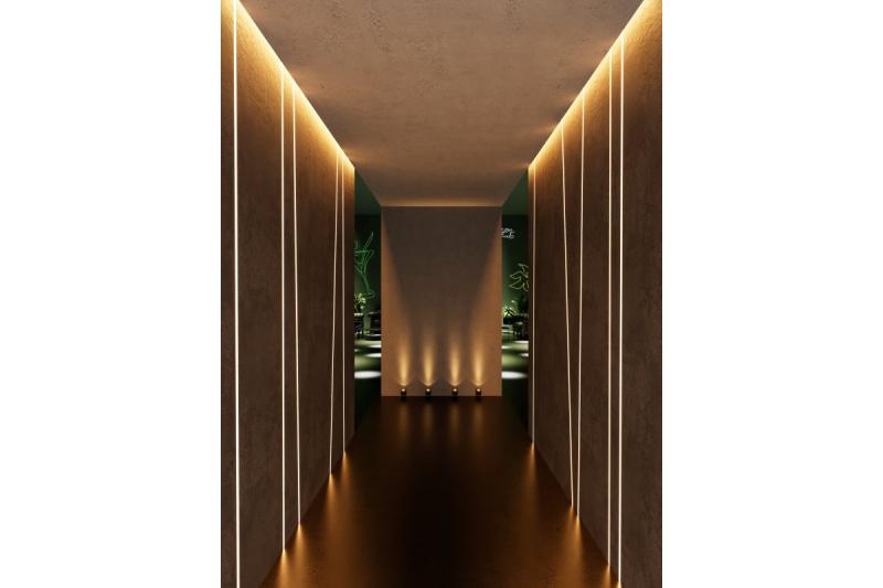 Dekorativní nástěnné svítidlo jednosměrné TIAGO GU10 MAX. 35W IP54 AC220-240V 50/60Hz černé. 1208963205