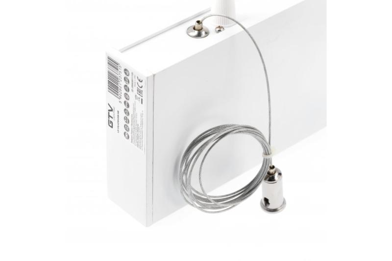 Decor LED závěsné svítidlo VILANA 42W (30W+12W) 4000K RA>80 220-240VAC 48/120° UGR<19 120cm bílé. 1208963236