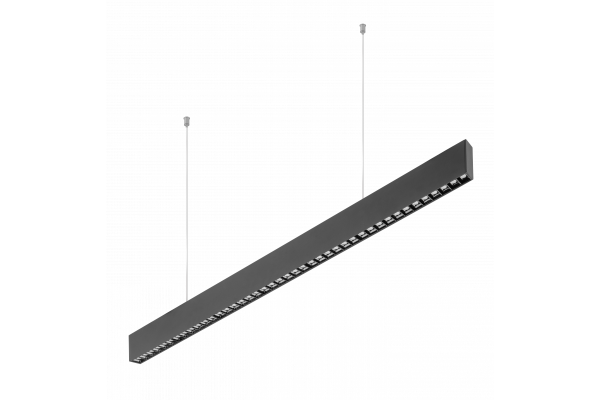 LED dekorativní závěsné svítidlo VILANA 42W (30W+12W) 4000K RA>80 220-240VAC 48/120° UGR<19 120 cm černá. 1208963237