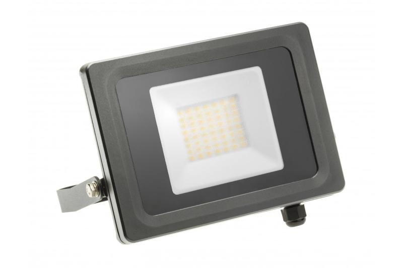LED reflektor VIPER, 30W, 2700lm AC220-240V, 50/60 Hz, PF>0,9, RA>80, IP65, 120°, 4000K, šedý 1208963240