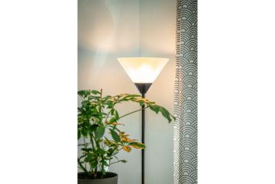 Dekorativní podlahová lampa BENFICA 2 max 60W-E27 max 40W-E14 AC220-240V 50/60Hz černá 1208963346