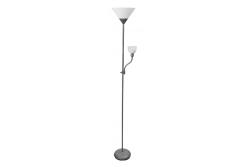 Dekorační podlahová lampa BENFICA 2 max 60W - E27 max 40W - E14 AC220-240V 50/60Hz šedá. 1208963347