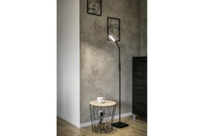 Decor Podlahová lampa Vasalia 8W 450lm AC220-240V 4-CCT 5-krokový stmívač časovač45' PF>0,5 RA>80 Černá 1208963348