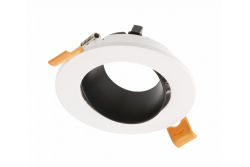 Decor plafondspot ARIES IP20 φ 90*30mm rond wit/zwart 1208963709