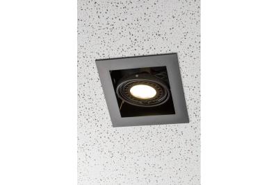 Decor PIREO stropní svítidlo vestavné JEDNODUCHÉ černá/černá 1208963774