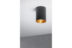 Decor Stropní svítidlo AERO hliník 70x100mm IP20 max. 20W kulaté černé. 1208963807