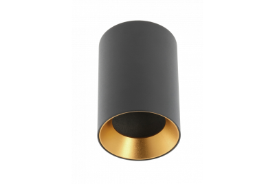 Decor Stropní svítidlo AERO hliník 70x100mm IP20 max. 20W kulaté černé. 1208963807