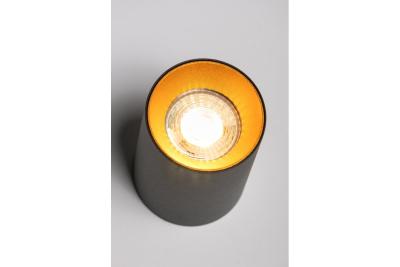 Decor Stropní svítidlo AERO hliník 70x100mm IP20 max. 20W kulaté černé. 1208963807