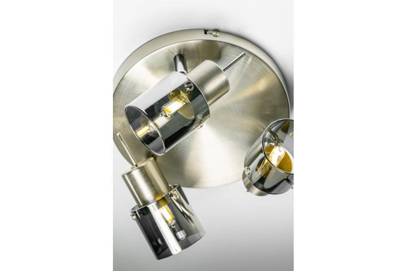 Decor Stropní svítidlo ARALIA AC220-240V 50/60 Hz G9 max.20W * 3 IP20 trojité černé 1208963812