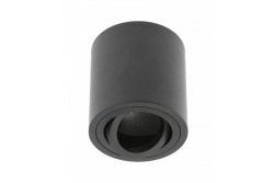 Dekorativní stropní svítidlo AVEIRO hliníkové 80x85mm IP20 max 20W kulaté černé. 1208963830