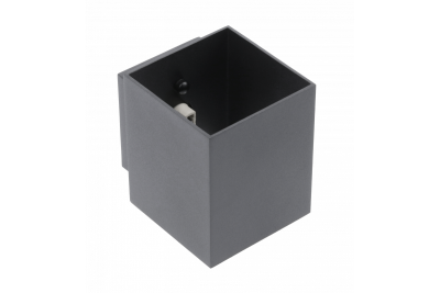Dekorativní nástěnné svítidlo CAMPIONE hliník G9 IP20 max. 40W IP20 čtvercové černé. 1208963849