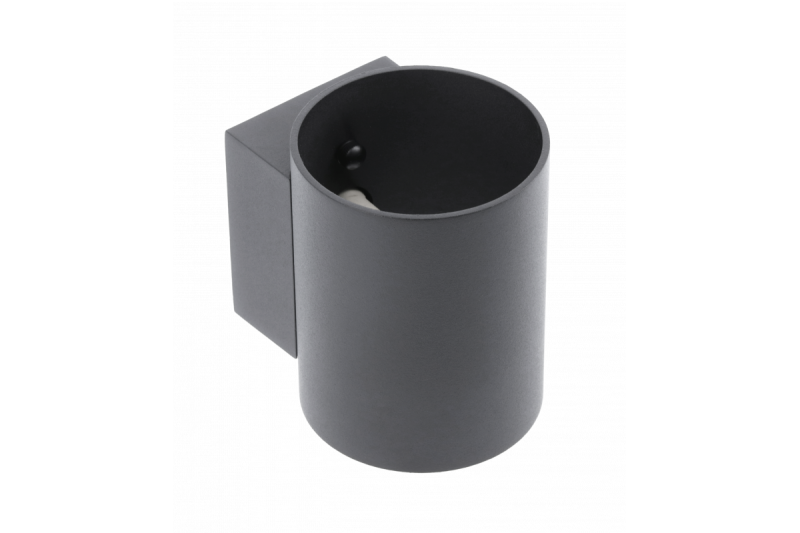 Dekorativní nástěnné svítidlo CAMPIONE hliník G9 IP20 max. 40W IP20 kulaté černé. 1208963851