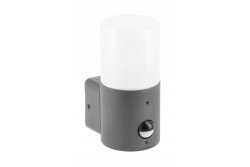 Zahradní svítidlo CORTA-AU PIR E27 MAX.25W IP44 AC220-240V 50-60Hz nástěnná lampa horní grafit. 1208963858