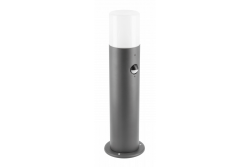Decorační zahradní svítidlo CORTA-P PIR 40 E27 MAX.25W IP44 AC220-240V 50-60Hz sloup grafit. 1208963862
