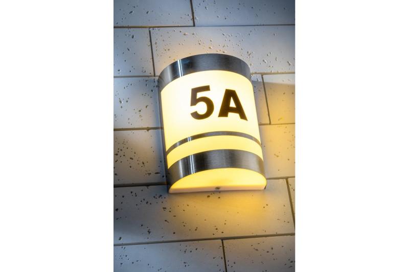 Deco ESO nástěnné svítidlo E27 MAX. 11W IP54 AC220-240V 50/60Hz nerez 1208963874