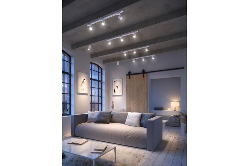 Dekorativní stropní svítidlo FARGO hliník 70x160mm IP20 max 20W kulaté bílé. 1208963878