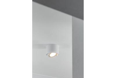 Decor ISUMI stropní svítidlo s nastavitelným úhlem hliník 130x100 IP20 ES111 GU10 kulaté bílé. 1208963895