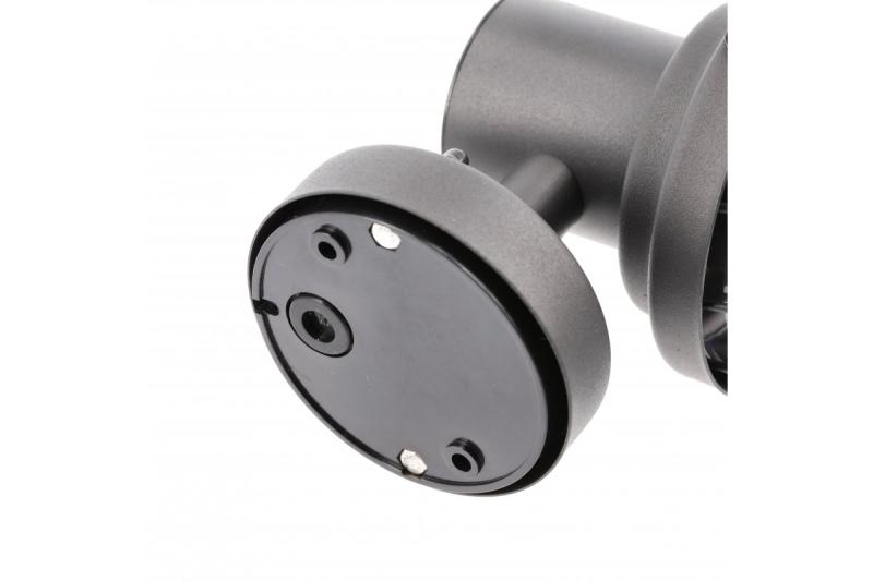 Decor KERTA-A zahradní svítidlo E27 MAX.12W IP44 AC220-240V 50-60Hz jednoduché nástěnné svítidlo horní část grafit. 1208963906