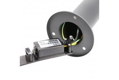 Dekorativní zahradní lampa KERTA-P 50 E27 MAX.12W IP44 AC220-240V 50-60Hz sloupek grafit 1208963907