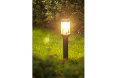 Dekorativní zahradní lampa KERTA-P 50 E27 MAX.12W IP44 AC220-240V 50-60Hz sloupek grafit 1208963907
