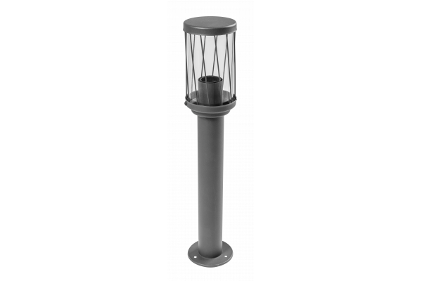 Dekorativní zahradní lampa KERTA-P 50 E27 MAX.12W IP44 AC220-240V 50-60Hz sloupek grafit 1208963907