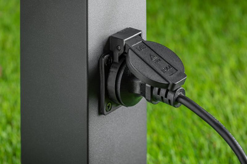 Decoreer Tuinarmatuur LARGO-P 50 E27 MAX.15W IP44 AC220-240V 50-60Hz max. 2500W montážní sloup grafit. 1208963919