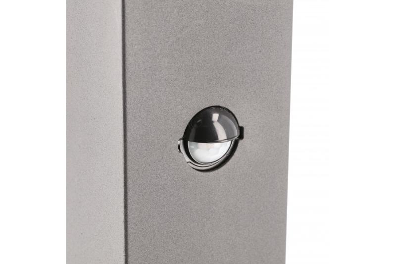 Dekorativní zahradní svítidlo LARGO-P PIR 50 E27 MAX.15W IP44 AC220-240V 50-60Hz sloup grafit. 1208963920