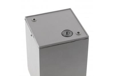 Decorační stropní svítidlo LENTO alum 100x130 IP54 max 35W čtverec grafit. 1208963923