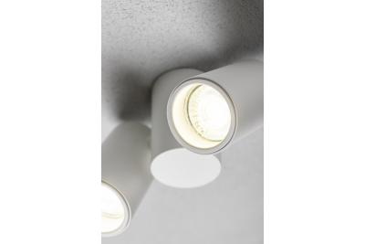 Dekor Stropní svítidlo LUPO hliník 17,5x5,6x11,5 IP20 2*GU10 max. 50W kulaté bílé. 1208963925