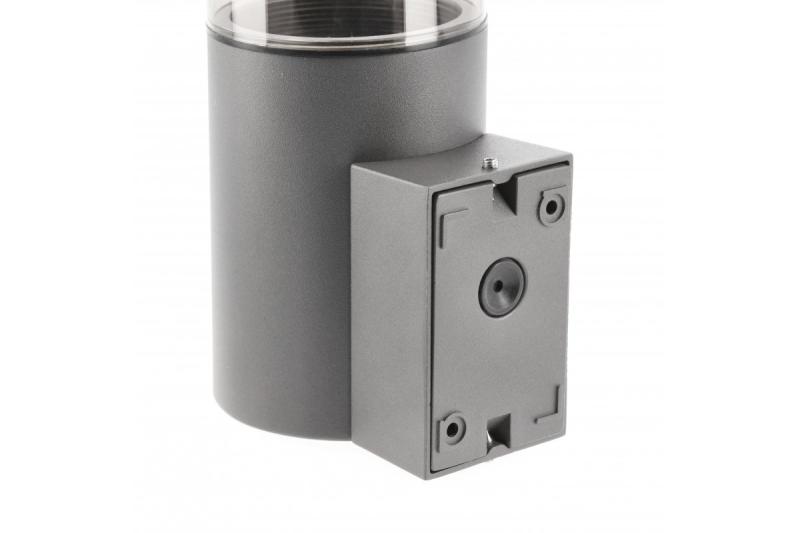 Svítilna na zeď MEDIO-AU E27 MAX.15W IP54 AC220-240V 50-60Hz grafit. 1208963937