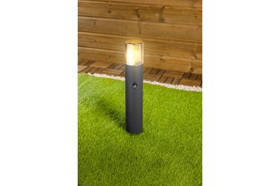 Decor Zahradní osvětlení MEDIO-P 50 PIR E27 MAX.15W IP54 AC220-240V 50-60Hz sloup grafit. 1208963940