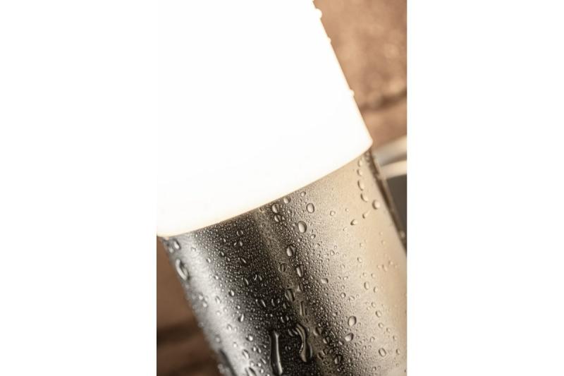 Decorativní zahradní osvětlení MILAN-A E27 MAX.40W IP54 AC220-240V 50-60Hz ploché inox. 1208963941