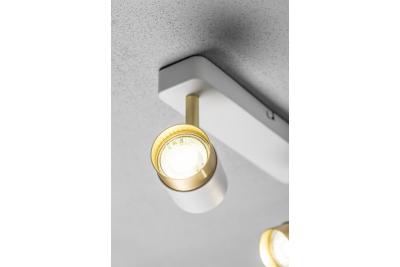 Dekor Stropní svítidlo ORIO hliník 24.0x5.5x14.0 IP20 2*GU10 max. 50W kulaté bílé. 1208963964