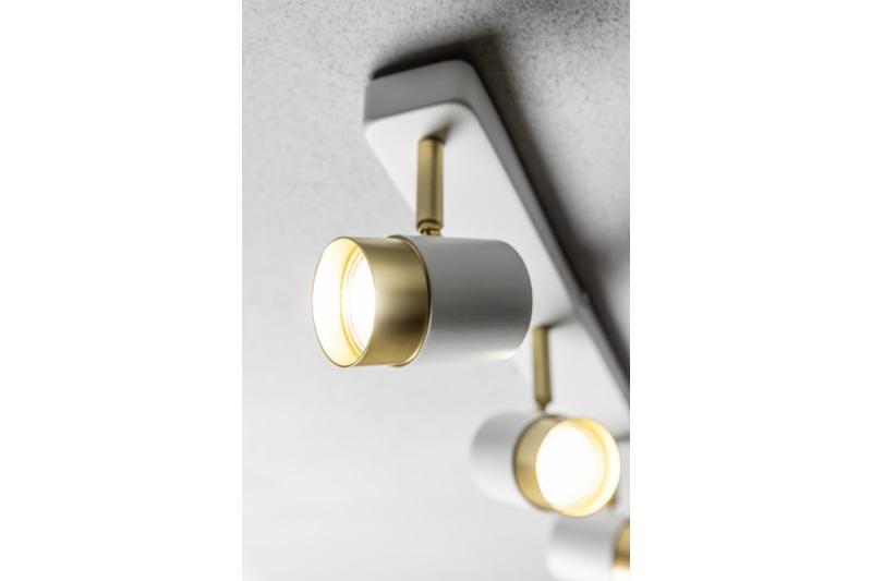 Plafondová svítidla ORIO hliník 43,0x5,5x14,0 IP20 3*GU10 max. 50W kulaté bílé. 1208963966