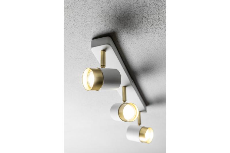 Plafondová svítidla ORIO hliník 43,0x5,5x14,0 IP20 3*GU10 max. 50W kulaté bílé. 1208963966