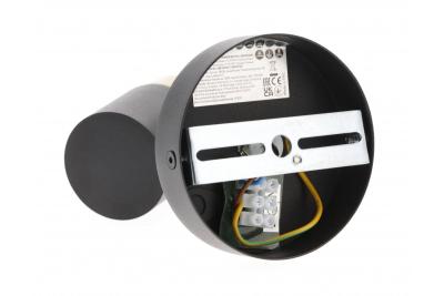 Dekorativní stropní svítidlo ORIO hliník 11,6x5,6x11,5 IP20 1*Gu10 max. 50W kulaté černé. 1208963969