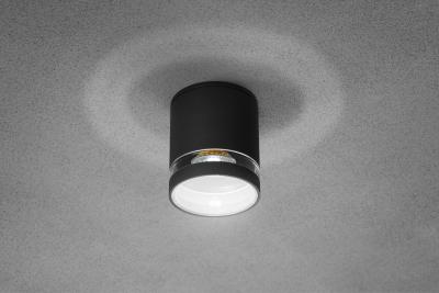Decorační stropní svítidlo RIVEN hliníkové 102x120 IP54 MAX.35W kulaté grafitové. 1208963984