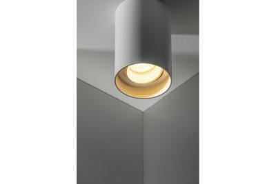 Plafondová lampa RESTO PC φ80x125mm IP20 max 20W kulatá bílá. 1208963986