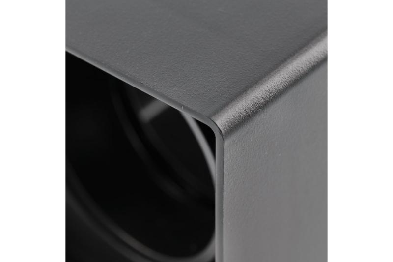 Dekor Stropní svítidlo RESTO PC 80x80x125mm IP20 max 20W čtvercové černé. 1208963987