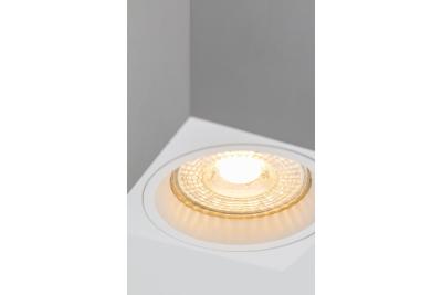 Decor Lamp povrchově montovaná SENSA MINI hliník 70x70x115 IP20 max 50W čtvercové bílé pouzdro. 1208964014