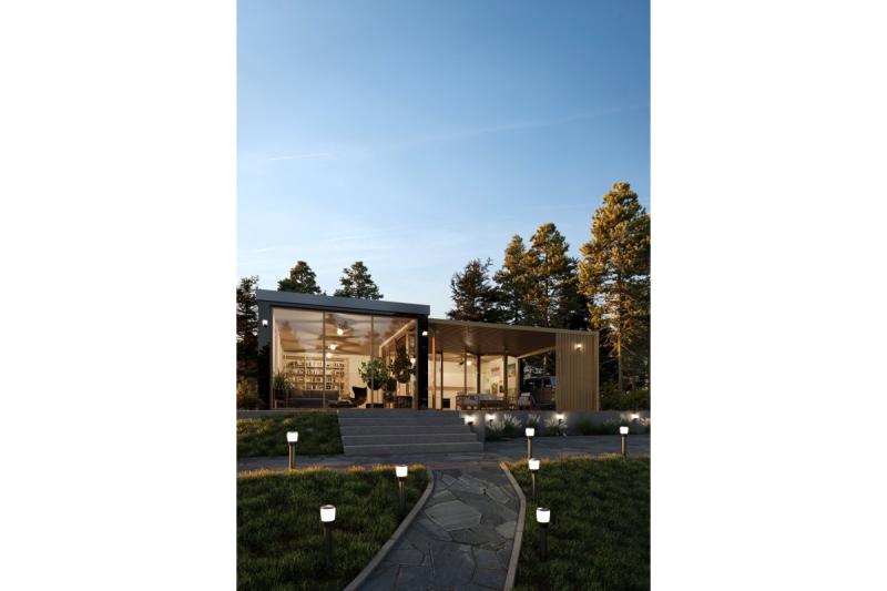 Decorační zahradní osvětlení TORO-P 50 E27 MAX.15W IP54 AC220-240V 50-60Hz černý sloup. 1208964024