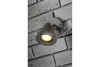 Garden fixture LUSTINO-D , GU10, MAX.20W, IP44, AC220-240V, 50-60Hz, bottom wall lamp, graphite