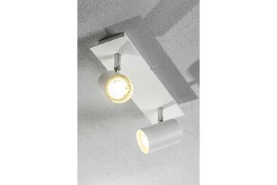 Dekor Stropní svítidlo VENETO IP20 max. 20W 2 x GU10 kulaté bílé. 1208964037