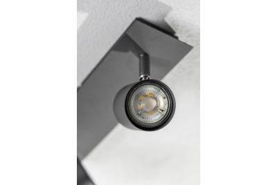 Decorační stropní svítidlo VENETO IP20 max. 20W 3 x GU10 kulaté černé. 1208964040