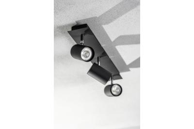 Decorační stropní svítidlo VENETO IP20 max. 20W 3 x GU10 kulaté černé. 1208964040