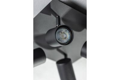 Dekorativní stropní svítidlo VENETO IP20 max. 20W 4 x GU10 kulaté/čtvercové černé. 1208964046
