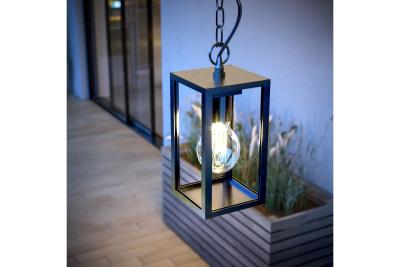 Decor Tuinarmatuur opgehangen VENTANA-H E27 MAX.20W IP54 AC220-240V 50-60Hz černá. 1208964047